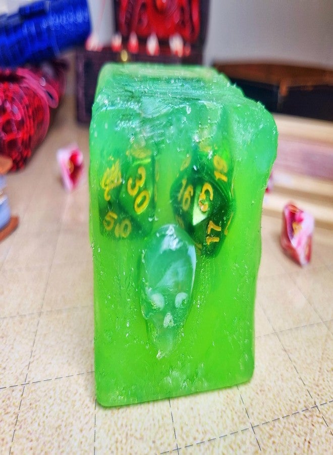 POWER BEAST DND Soap Dice Jail Gelatinous Cube, Dice Jail Prison, Time Out Gelatinous Cube, D&D, Dungeon Master, Dungeons and Dragons. - Image 5